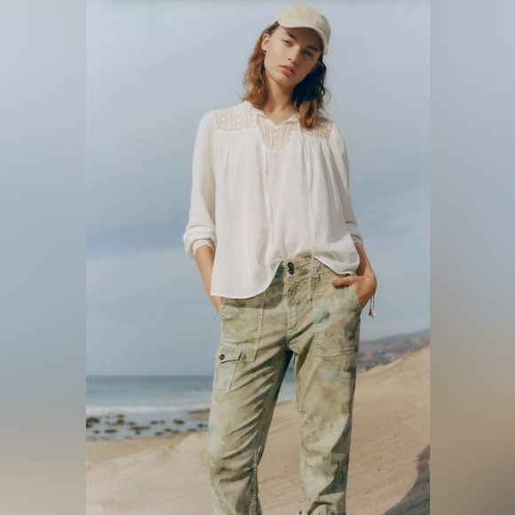 NWT Anthropologie Wanderer Cargo Pants, Size 27 - Picture 1 of 13